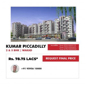 Kumar Piccadilly | 2 & 3 BHK | Wakad | Price